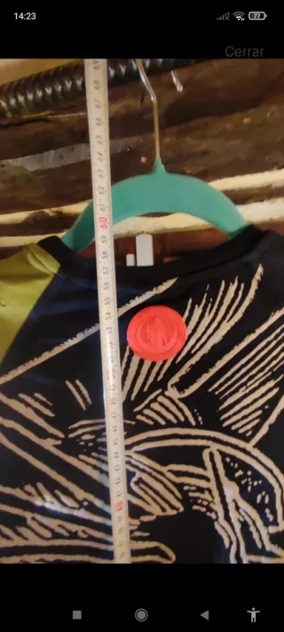 Top Matsumura Negro con Dibujo Geisha