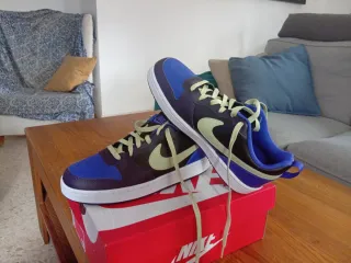 Zapatillas Nike Court Borough Negro/Azul