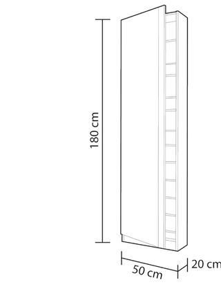 Zapatero blanco de madera