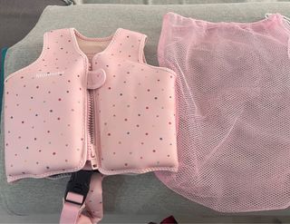 Chaleco flotador piscina infantil lunares