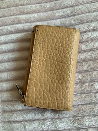 Monedero DKNY Beige
