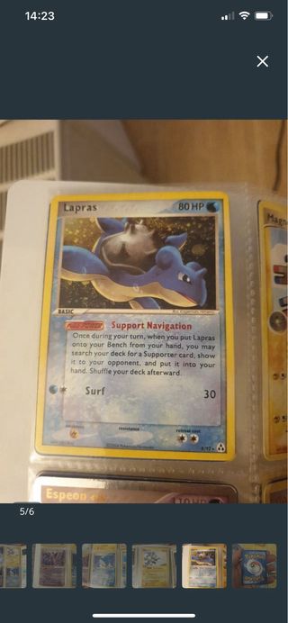 Cartas Pokémon