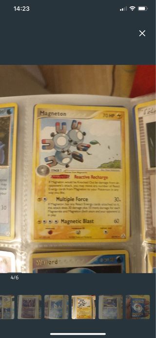 Cartas Pokémon