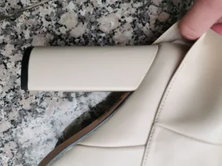 Botas Pantalón Beige Talla 39