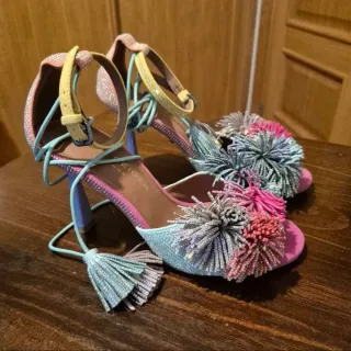 Sandalias Kurt Geiger Pom Pom Multicolor