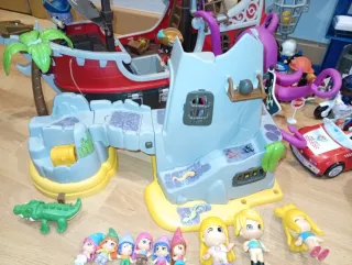 Lote Piny Pon: Barco Pirata, Comisaría y más