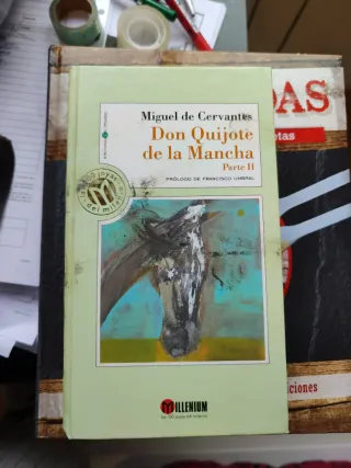 Libro don quijote de la mancha