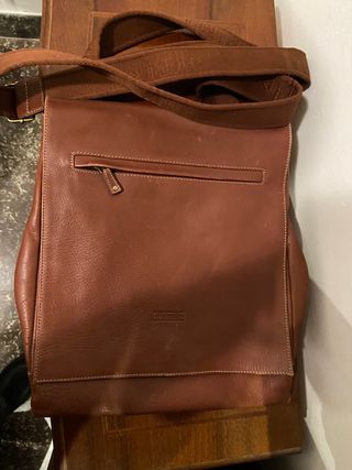 Bolso Pielnoble Marrón Piel Hombre