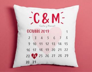 Funda de cojín personalizada San Valentin