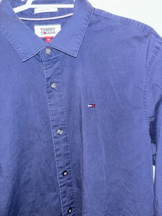 Camisa Tommy Jeans Azul
