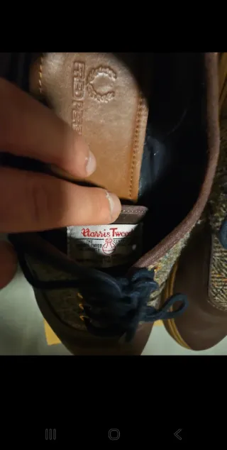 Zapatillas Fred Perry Marrón/Multicolor Talla 42