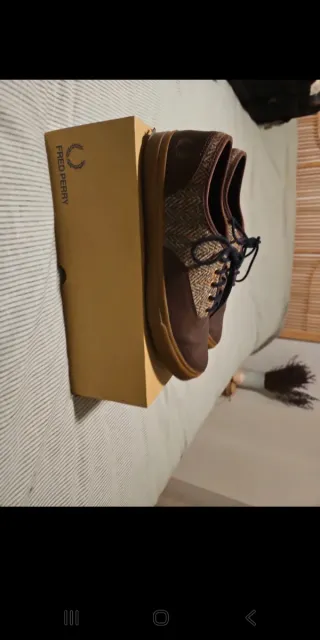 Zapatillas Fred Perry Marrón/Multicolor Talla 42