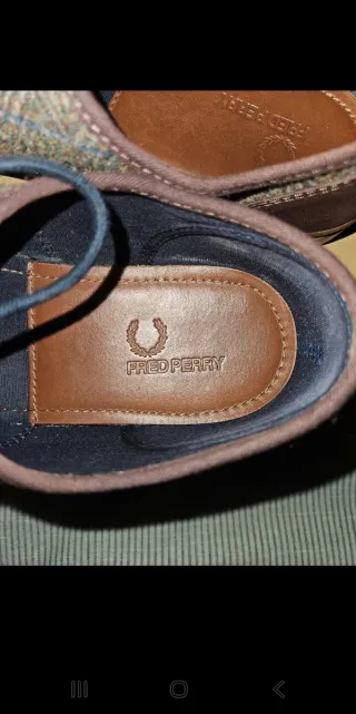 Zapatillas Fred Perry Marrón/Multicolor Talla 42