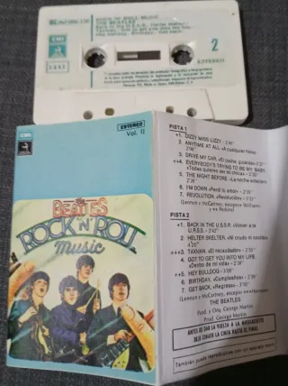 The Beatles Rock And Roll Music Cassettes