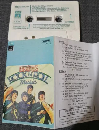 The Beatles Rock And Roll Music Cassettes