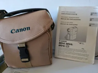 Cámara Canon MV4 Mini DV + Accesorios