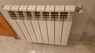 Caldera gasoil con depósito y radiadores