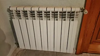 Caldera gasoil con depósito y radiadores