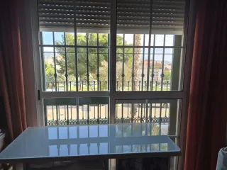 3 Balcones Aluminio Palillería Climalit, persianas