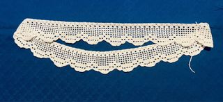 Set pizzo uncinetto bianco