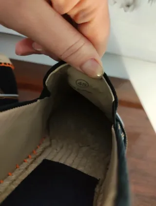 Espadrillas GCDS Nere e Arancioni