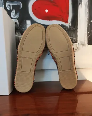 Espadrillas GCDS Nere e Arancioni