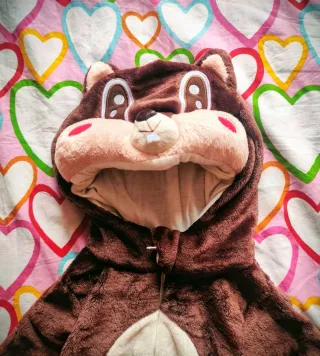 Disfraz infantil ardilla.