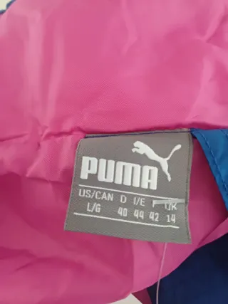 Gilet Puma Blu E Rosa