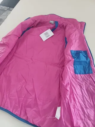 Gilet Puma Blu E Rosa