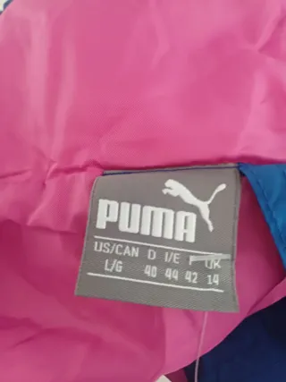 Gilet Puma Blu E Rosa