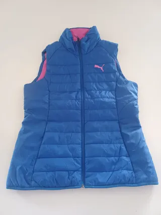 Gilet Puma Blu E Rosa
