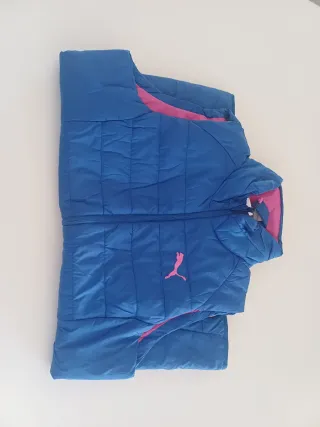 Gilet Puma Blu E Rosa
