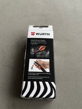 Carraca Wurth Zebra 1/4 con mango giratorio