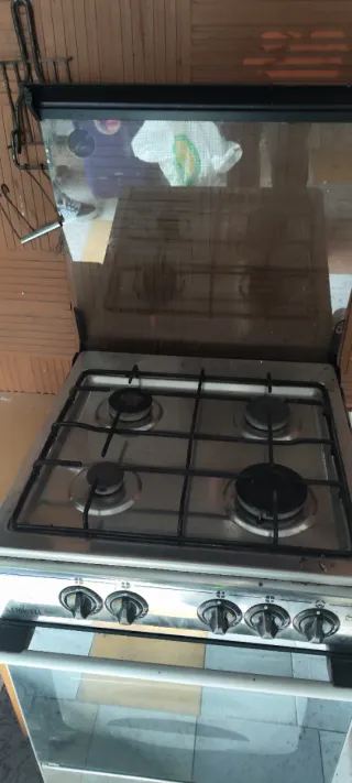 Cocina de gas con horno