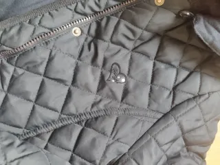 Cazadora niña acolchada azul talla 12