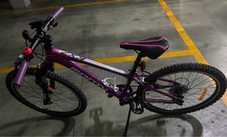 Bicicleta Monty Niña Morada KX7