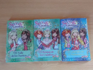 Lote libros Secret Kingdom