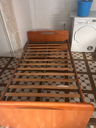 Somier madera y metal