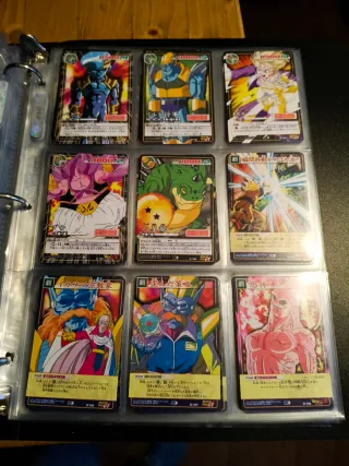 Cartas Dragon Ball card game sèrie 9