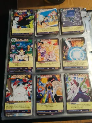 Cartas Dragon Ball card game sèrie 9