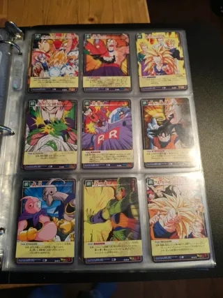 Cartas Dragon Ball card game sèrie 9