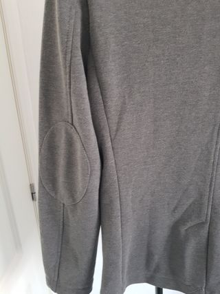 Chaqueta gris Bershka Talla L