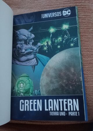 Cómic Universos DC Green Lantern Tierra Uno