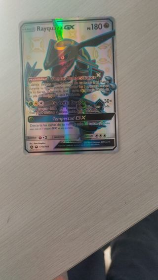 Carta Pokémon Rayquaza GX 177/168