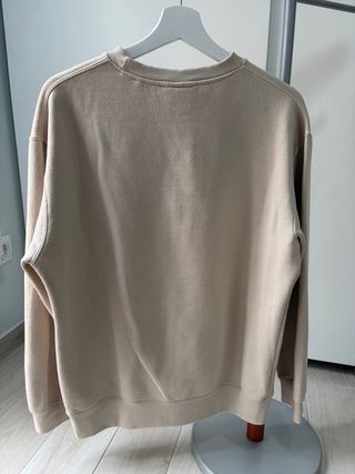 Sudadera Básica Pull&Bear Beige