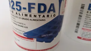 Silicona Alimentaria Easyl 925 Kit 2kg Azul moldes