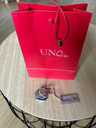 Anillo UNO de 50 Plata