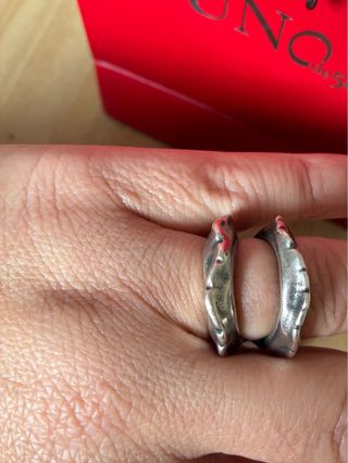 Anillo UNO de 50 Plata