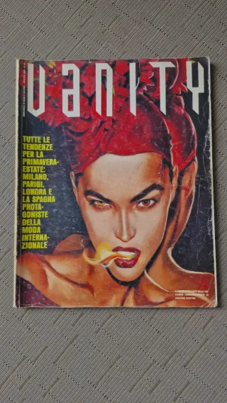 Revista vanity italiano.
