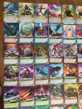 Fantasy Riders:Cartas,caja metálica,Álbum.ORIGINAL